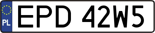 EPD42W5