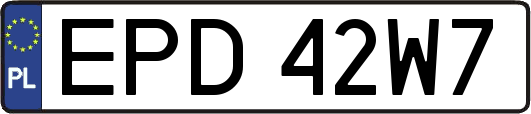 EPD42W7