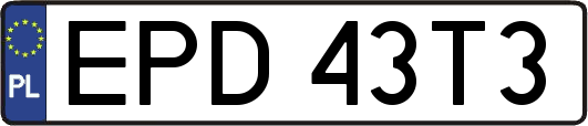 EPD43T3