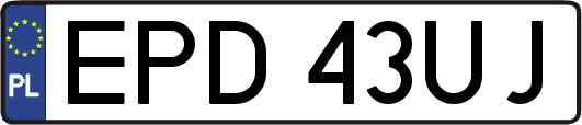 EPD43UJ