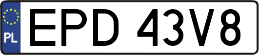 EPD43V8