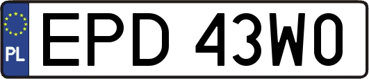 EPD43W0