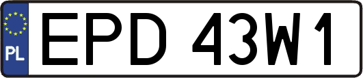 EPD43W1