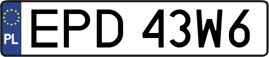 EPD43W6