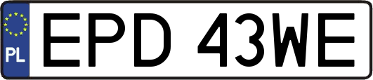 EPD43WE