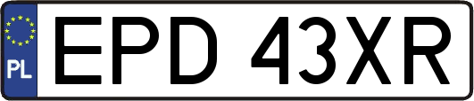 EPD43XR