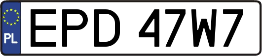 EPD47W7