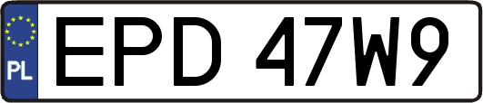 EPD47W9
