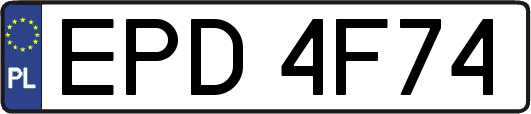 EPD4F74