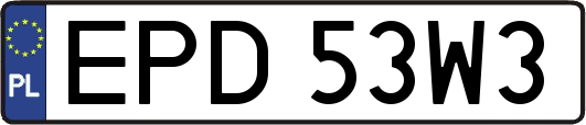 EPD53W3