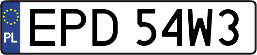 EPD54W3