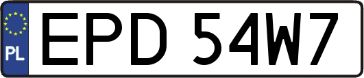 EPD54W7