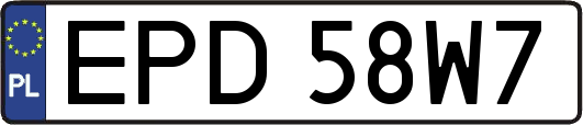 EPD58W7