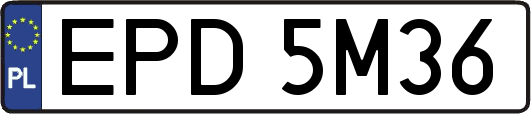 EPD5M36