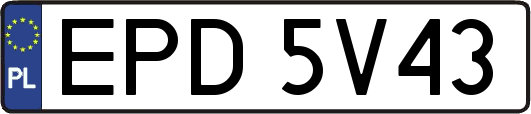 EPD5V43