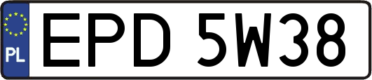 EPD5W38