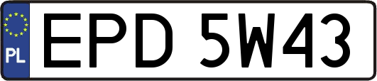 EPD5W43