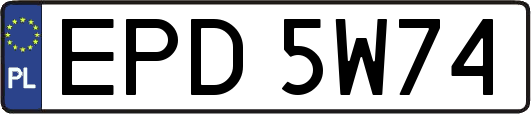 EPD5W74