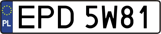 EPD5W81