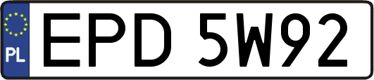 EPD5W92