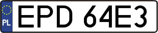 EPD64E3