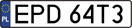 EPD64T3