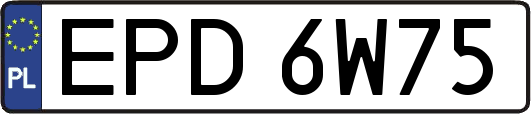 EPD6W75