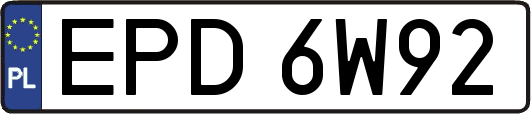 EPD6W92
