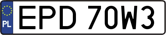 EPD70W3