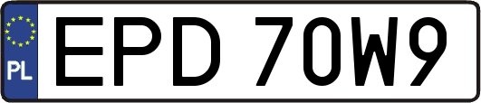 EPD70W9