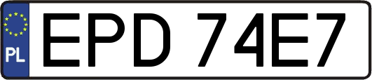 EPD74E7