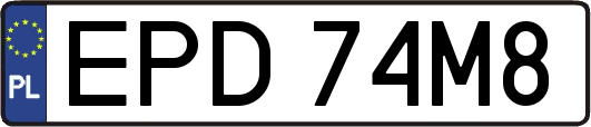 EPD74M8