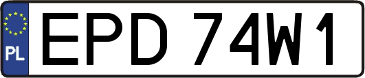 EPD74W1