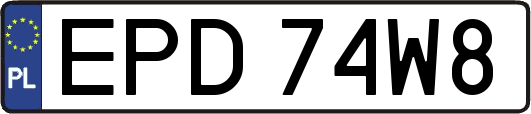 EPD74W8