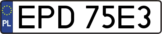 EPD75E3