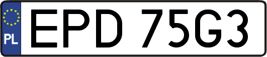 EPD75G3