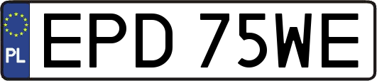 EPD75WE