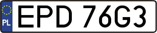 EPD76G3
