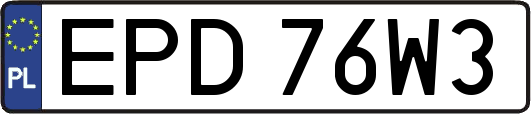 EPD76W3