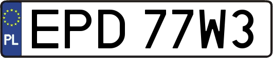 EPD77W3