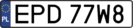 EPD77W8