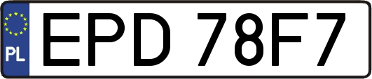 EPD78F7
