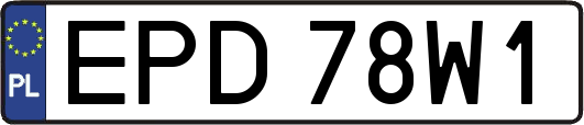 EPD78W1