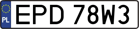EPD78W3