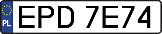 EPD7E74