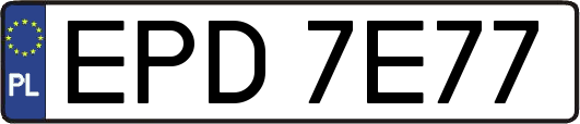 EPD7E77