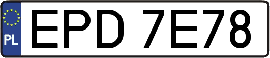 EPD7E78