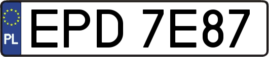 EPD7E87