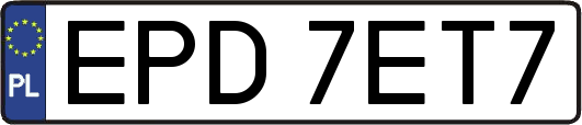 EPD7ET7