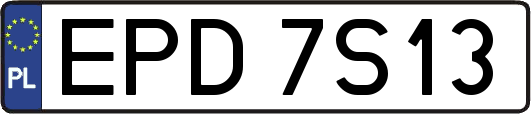 EPD7S13